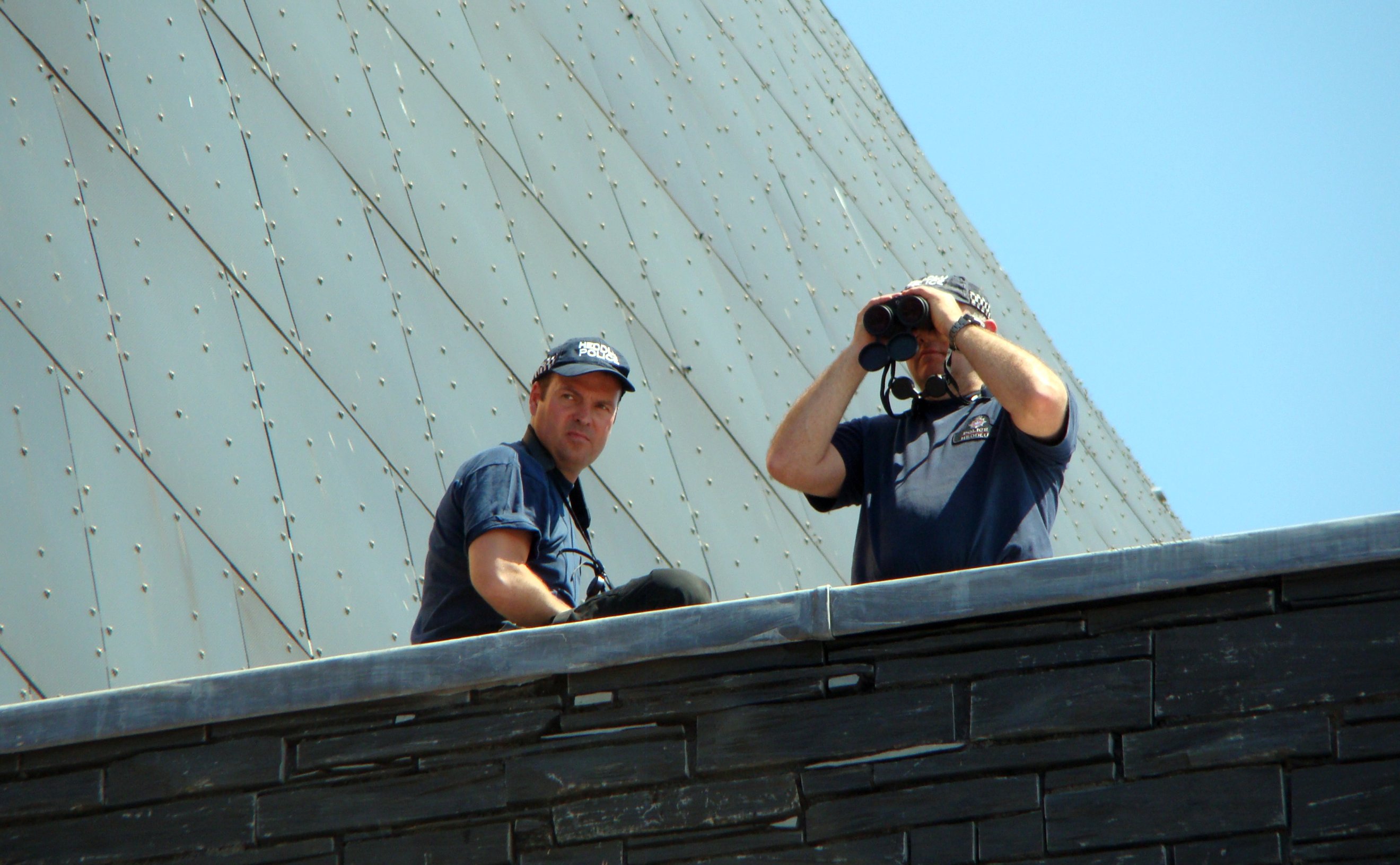 Police Spotters - Armed Forces Day Cardiff. Flickr - Jon Candy.