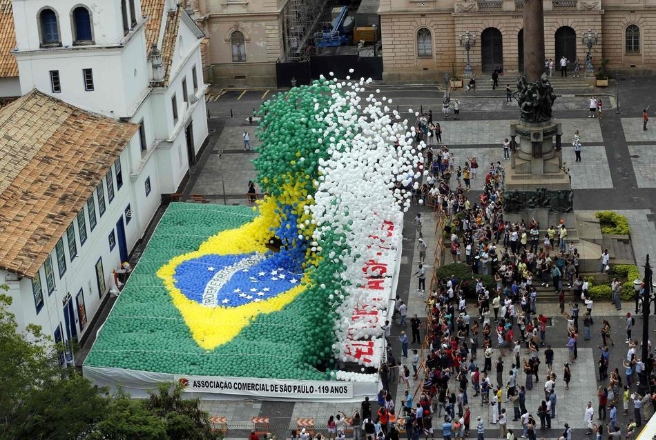 New Year in Brazil.