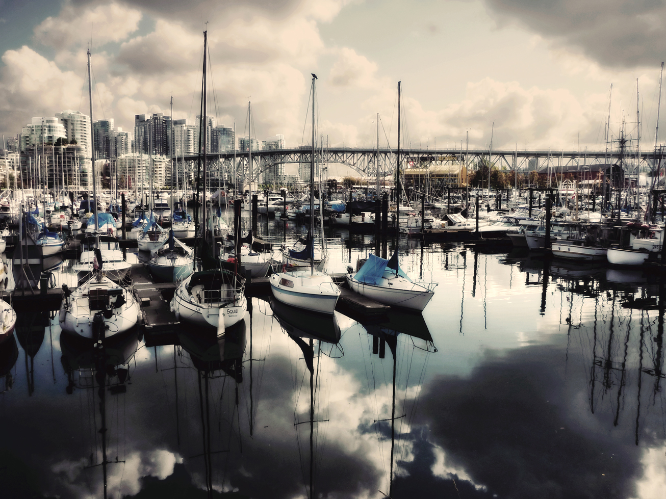 Taken in the area of Granville Island Market in Vancouver, BC. Flickr - Krystian Olszanski.