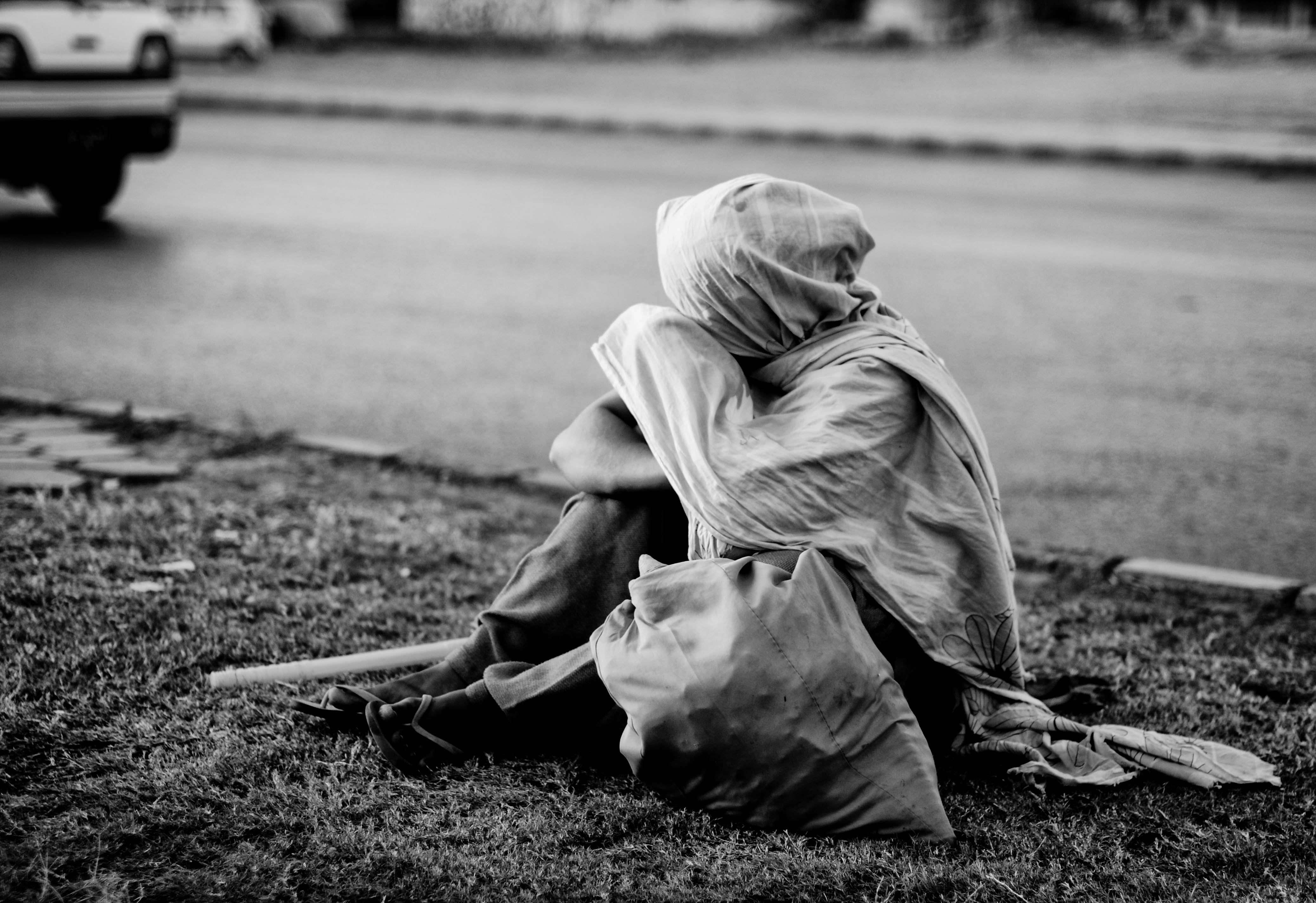 Seorang pengemis di Pakistan. Flickr - Natasha d.H.