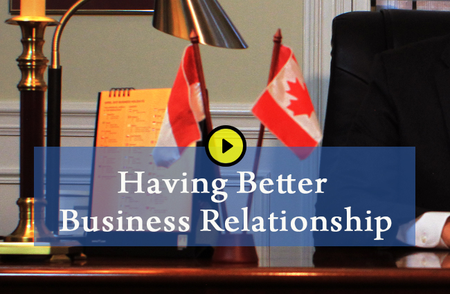 Having better business relationship